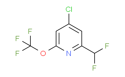 AM62987 | 1361898-13-6 | 4-Chloro-2-(difluoromethyl)-6-(trifluoromethoxy)pyridine