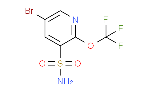5-Bromo-2-(trifluoromethoxy)pyridine-3-sulfonamide