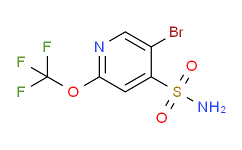 5-Bromo-2-(trifluoromethoxy)pyridine-4-sulfonamide