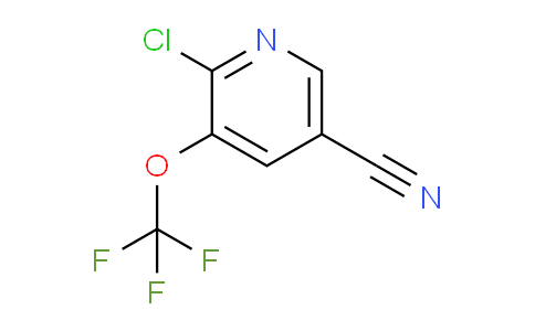 2-Chloro-5-cyano-3-(trifluoromethoxy)pyridine