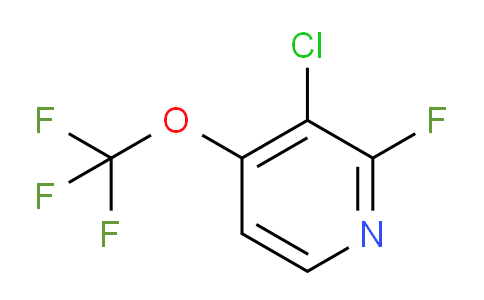 3-Chloro-2-fluoro-4-(trifluoromethoxy)pyridine