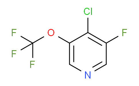 4-Chloro-3-fluoro-5-(trifluoromethoxy)pyridine