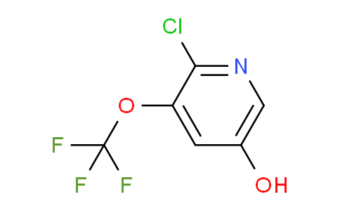 2-Chloro-5-hydroxy-3-(trifluoromethoxy)pyridine