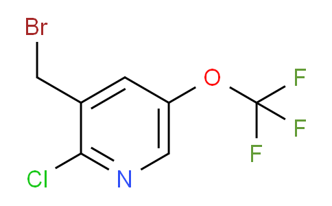 3-(Bromomethyl)-2-chloro-5-(trifluoromethoxy)pyridine