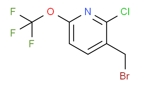 3-(Bromomethyl)-2-chloro-6-(trifluoromethoxy)pyridine