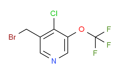 3-(Bromomethyl)-4-chloro-5-(trifluoromethoxy)pyridine