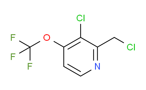 3-Chloro-2-(chloromethyl)-4-(trifluoromethoxy)pyridine