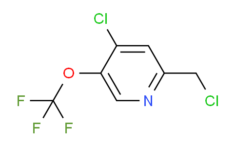 4-Chloro-2-(chloromethyl)-5-(trifluoromethoxy)pyridine