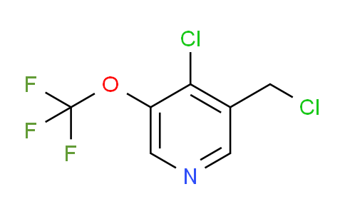 4-Chloro-3-(chloromethyl)-5-(trifluoromethoxy)pyridine