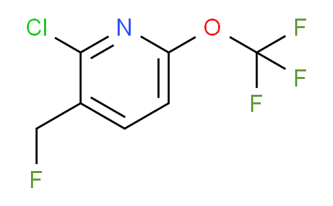 2-Chloro-3-(fluoromethyl)-6-(trifluoromethoxy)pyridine