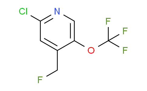 2-Chloro-4-(fluoromethyl)-5-(trifluoromethoxy)pyridine