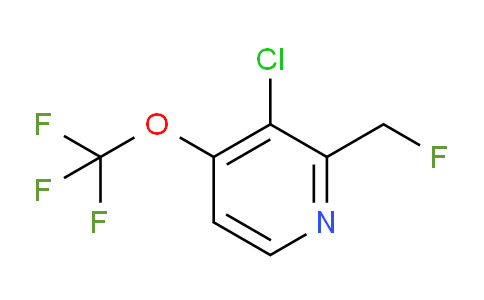 AM63284 | 1361868-71-4 | 3-Chloro-2-(fluoromethyl)-4-(trifluoromethoxy)pyridine