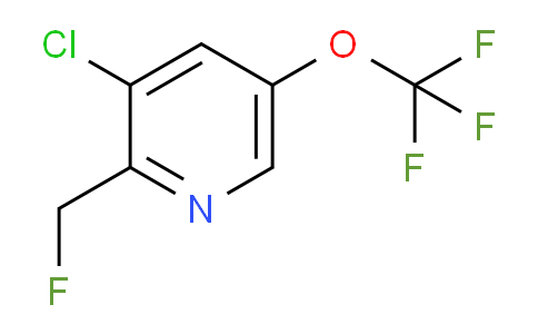 AM63285 | 1361497-70-2 | 3-Chloro-2-(fluoromethyl)-5-(trifluoromethoxy)pyridine