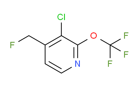 AM63287 | 1361821-45-5 | 3-Chloro-4-(fluoromethyl)-2-(trifluoromethoxy)pyridine