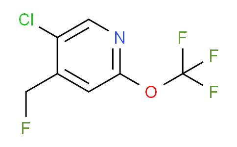AM63289 | 1361808-95-8 | 5-Chloro-4-(fluoromethyl)-2-(trifluoromethoxy)pyridine
