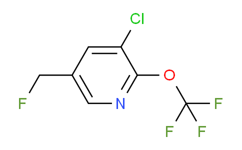 AM63290 | 1361787-89-4 | 3-Chloro-5-(fluoromethyl)-2-(trifluoromethoxy)pyridine
