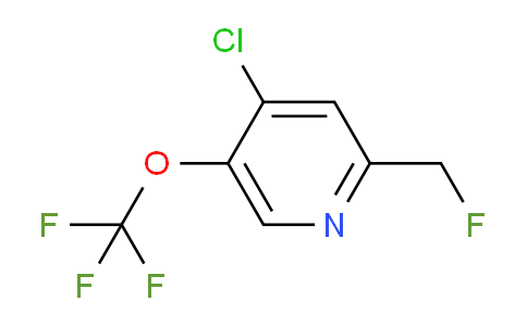 AM63294 | 1361801-29-7 | 4-Chloro-2-(fluoromethyl)-5-(trifluoromethoxy)pyridine