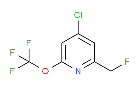 AM63295 | 1361821-60-4 | 4-Chloro-2-(fluoromethyl)-6-(trifluoromethoxy)pyridine