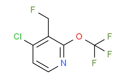 AM63296 | 1361897-94-0 | 4-Chloro-3-(fluoromethyl)-2-(trifluoromethoxy)pyridine