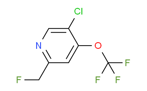 5-Chloro-2-(fluoromethyl)-4-(trifluoromethoxy)pyridine