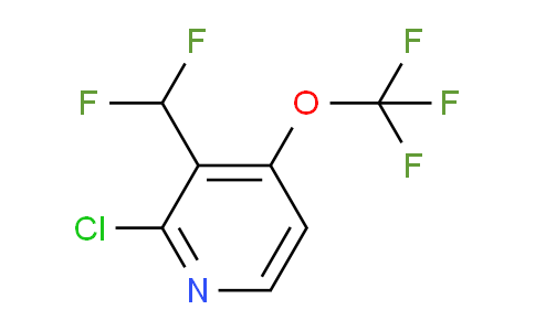 2-Chloro-3-(difluoromethyl)-4-(trifluoromethoxy)pyridine