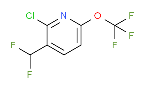 2-Chloro-3-(difluoromethyl)-6-(trifluoromethoxy)pyridine