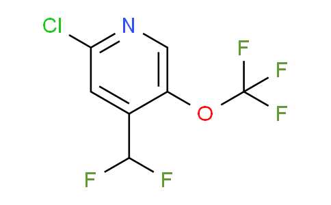 2-Chloro-4-(difluoromethyl)-5-(trifluoromethoxy)pyridine