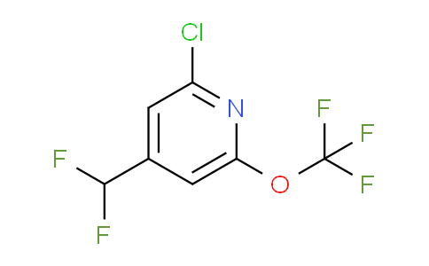 2-Chloro-4-(difluoromethyl)-6-(trifluoromethoxy)pyridine