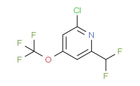 2-Chloro-6-(difluoromethyl)-4-(trifluoromethoxy)pyridine