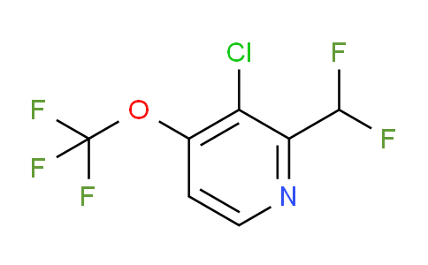 AM63314 | 1361801-39-9 | 3-Chloro-2-(difluoromethyl)-4-(trifluoromethoxy)pyridine