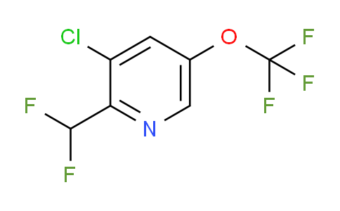 AM63315 | 1361843-43-7 | 3-Chloro-2-(difluoromethyl)-5-(trifluoromethoxy)pyridine
