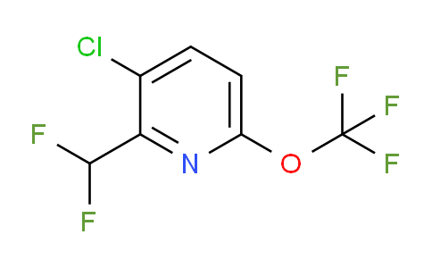 AM63316 | 1361880-55-8 | 3-Chloro-2-(difluoromethyl)-6-(trifluoromethoxy)pyridine