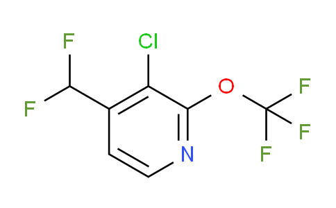 AM63317 | 1361788-04-6 | 3-Chloro-4-(difluoromethyl)-2-(trifluoromethoxy)pyridine