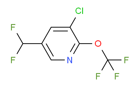 AM63320 | 1361851-17-3 | 3-Chloro-5-(difluoromethyl)-2-(trifluoromethoxy)pyridine