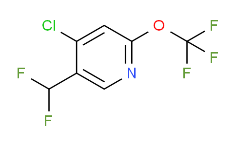4-Chloro-5-(difluoromethyl)-2-(trifluoromethoxy)pyridine