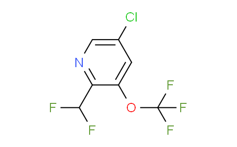 5-Chloro-2-(difluoromethyl)-3-(trifluoromethoxy)pyridine