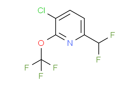 3-Chloro-6-(difluoromethyl)-2-(trifluoromethoxy)pyridine