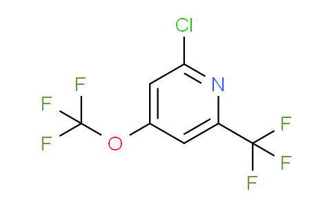 2-Chloro-4-(trifluoromethoxy)-6-(trifluoromethyl)pyridine