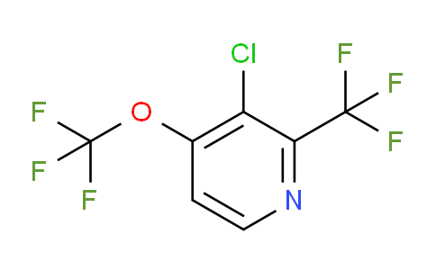 3-Chloro-4-(trifluoromethoxy)-2-(trifluoromethyl)pyridine