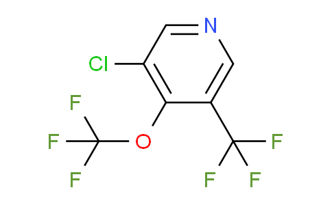 3-Chloro-4-(trifluoromethoxy)-5-(trifluoromethyl)pyridine