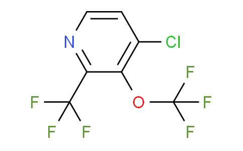 4-Chloro-3-(trifluoromethoxy)-2-(trifluoromethyl)pyridine