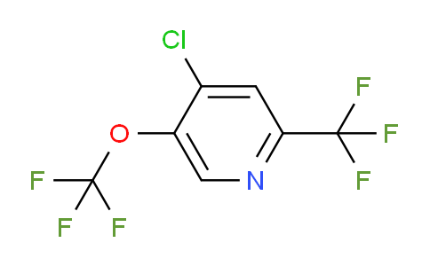 4-Chloro-5-(trifluoromethoxy)-2-(trifluoromethyl)pyridine