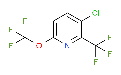 3-Chloro-6-(trifluoromethoxy)-2-(trifluoromethyl)pyridine