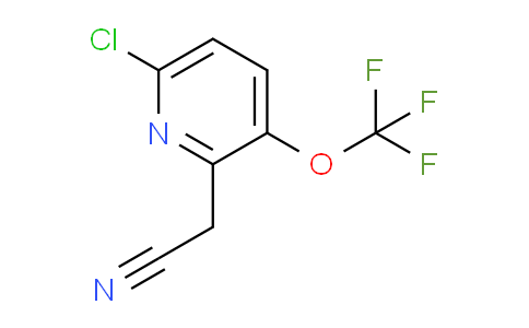 6-Chloro-3-(trifluoromethoxy)pyridine-2-acetonitrile
