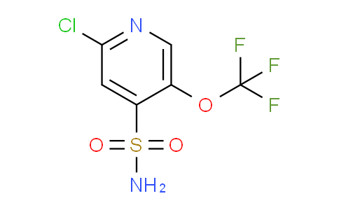 2-Chloro-5-(trifluoromethoxy)pyridine-4-sulfonamide