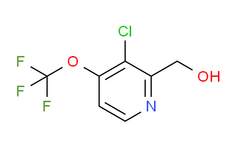 3-Chloro-4-(trifluoromethoxy)pyridine-2-methanol