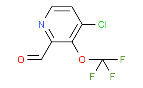4-Chloro-3-(trifluoromethoxy)pyridine-2-carboxaldehyde