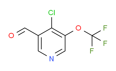 4-Chloro-3-(trifluoromethoxy)pyridine-5-carboxaldehyde