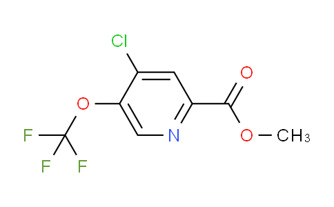 AM63510 | 1361695-42-2 | Methyl 4-chloro-5-(trifluoromethoxy)pyridine-2-carboxylate