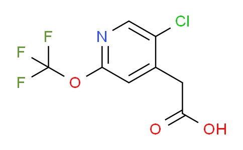 5-Chloro-2-(trifluoromethoxy)pyridine-4-acetic acid